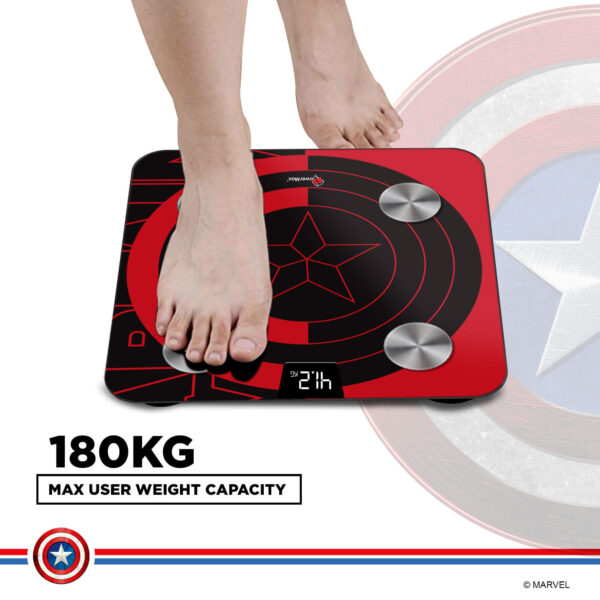BCA-130 Marvel Edition Bluetooth Smart Scale - Image 6