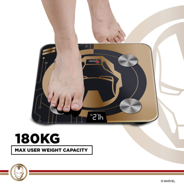 BCA-130 Marvel Edition Bluetooth Smart Scale - Image 6