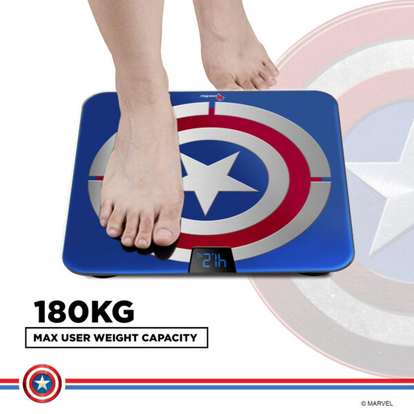 BCA-140 Marvel Edition Bluetooth Smart Scale - Image 4
