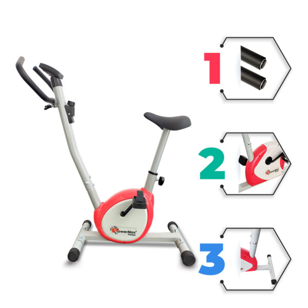BU-200 Magnetic Upright Bike for Home Use - Image 5