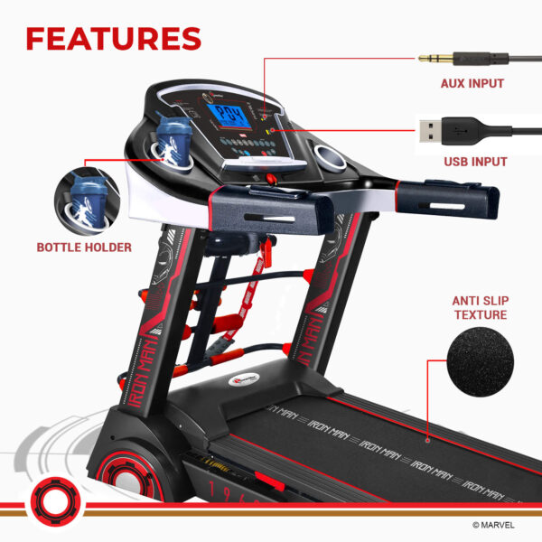 MTA-2300M Multifunction Treadmill with Semi-Auto Lubrication - Image 5