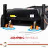 MTM-2500 Motorized Treadmill with Automatic Lubrication and Jumping Wheels - Image 5