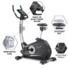 BU-740 Upright Exercise Bike with Hand Pulse - Image 4