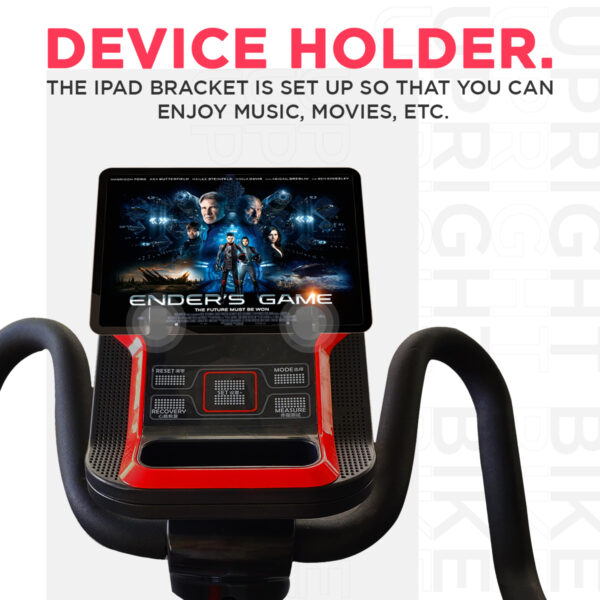 BU-650 Magnetic Upright Bike with LCD Display - Image 5