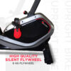 BU-650 Magnetic Upright Bike with LCD Display - Image 7