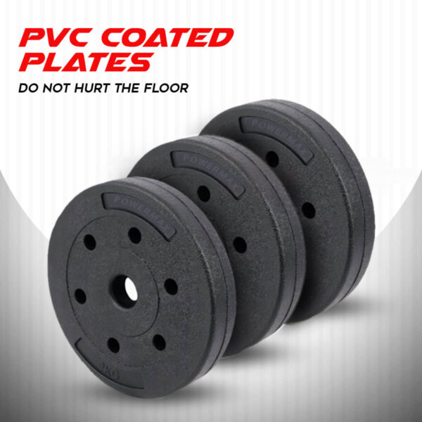 PDS-20P+ Adjustable PVC Cement Dumbbells Set - Image 8
