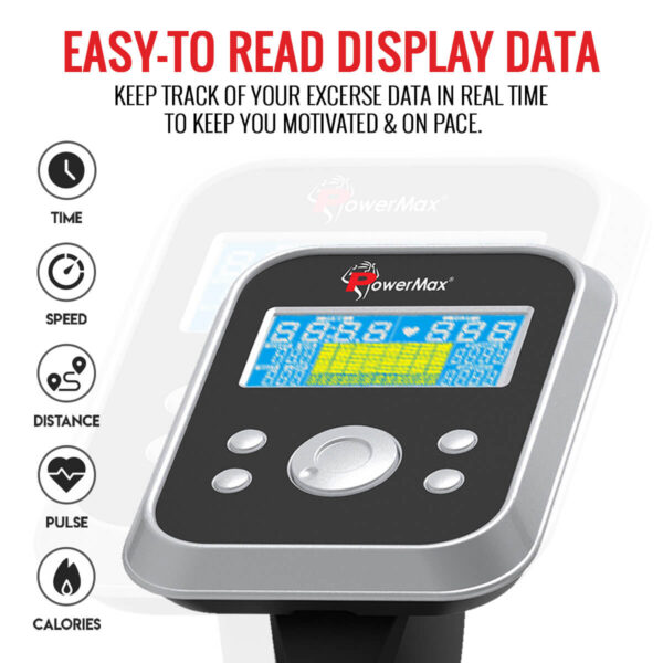 EH-800 Motorized Elliptical Cross Trainer with Magnetic Resistance for home use - Image 3