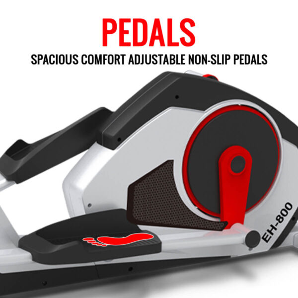 EH-800 Motorized Elliptical Cross Trainer with Magnetic Resistance for home use - Image 6