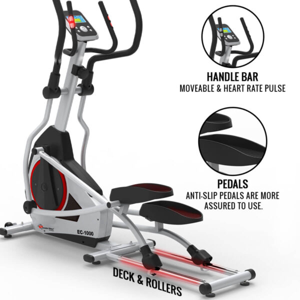 EC-1000 Semi-Commercial Elliptical Cross Trainer with Magnetic Resistance - Image 6