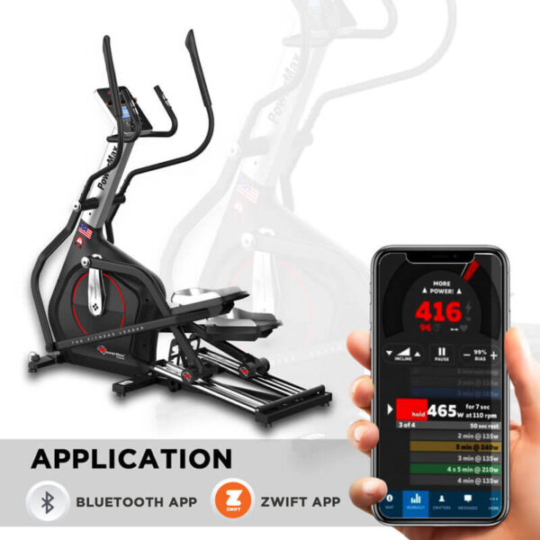 EC-1800 Commercial Elliptical Trainer with Adjustable stride length - Image 6