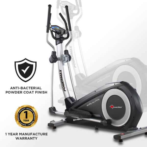 EH-850 Elliptical Cross Trainer with Hand Pulse, Water Bottle Cage for Home Use - Image 6