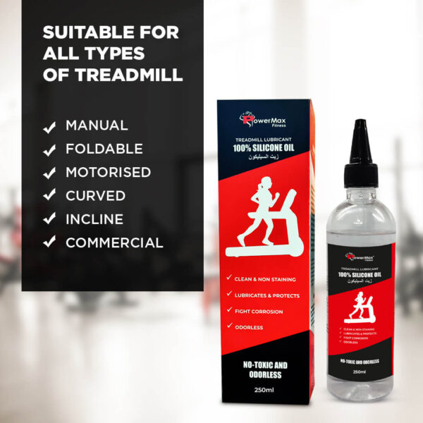 PMS-250 Silicone oil - Treadmill Belt Lubricant (250ml) - Image 3