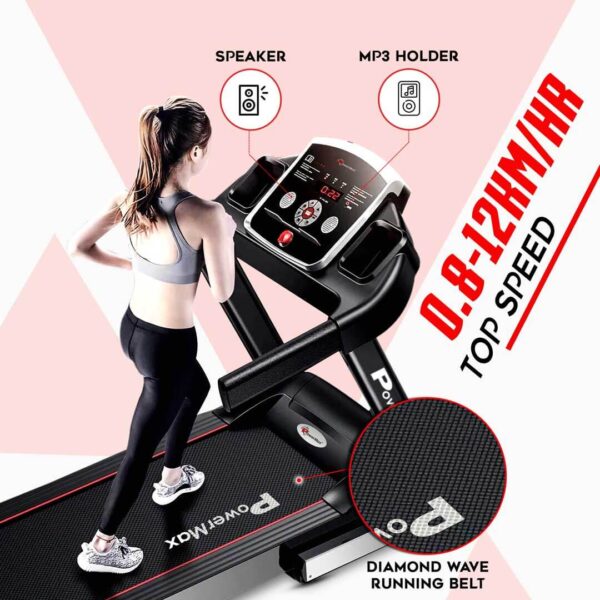 TDM-101® Motorized Treadmill with MP3 & iPad holder - Image 5
