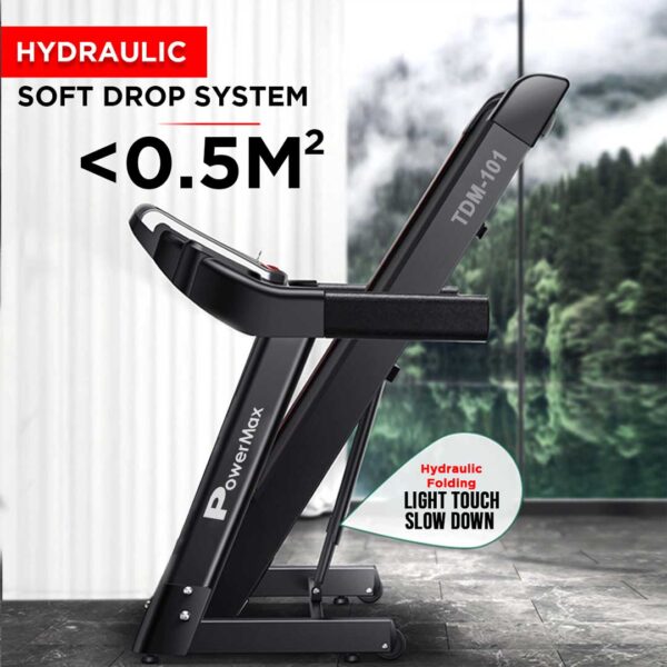 TDM-101® Motorized Treadmill with MP3 & iPad holder - Image 8