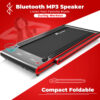 JogPad-2® Touch Screen Dual Display Treadmill with Bluetooth Speaker - Image 9
