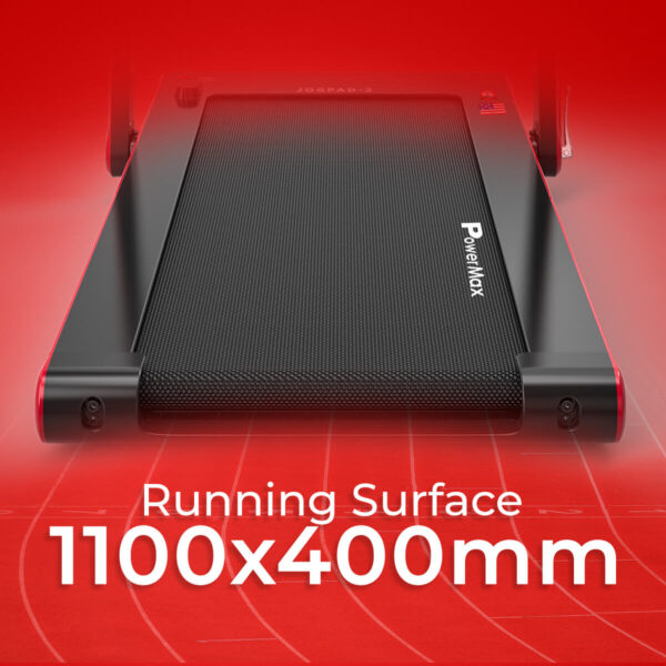 JogPad-2® Touch Screen Dual Display Treadmill with Bluetooth Speaker - Image 10
