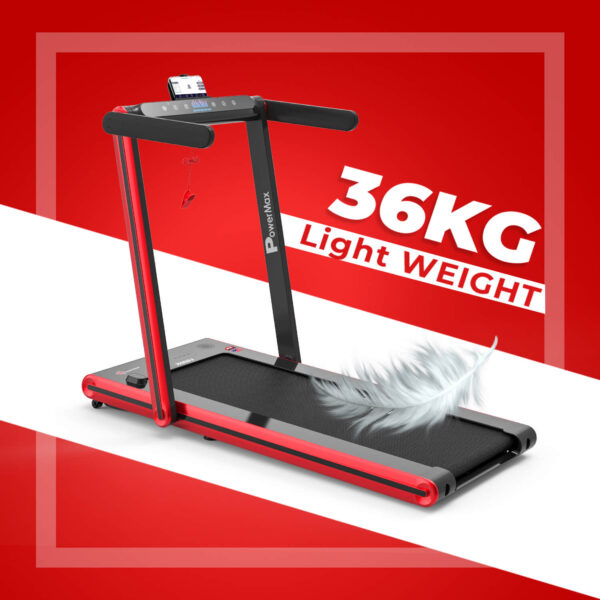 JogPad-2® Touch Screen Dual Display Treadmill with Bluetooth Speaker - Image 11