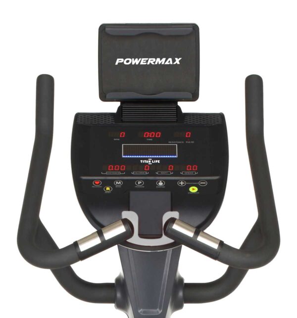 BU-4000C Commercial Upright Exercise Bike with iPad holder - Image 2