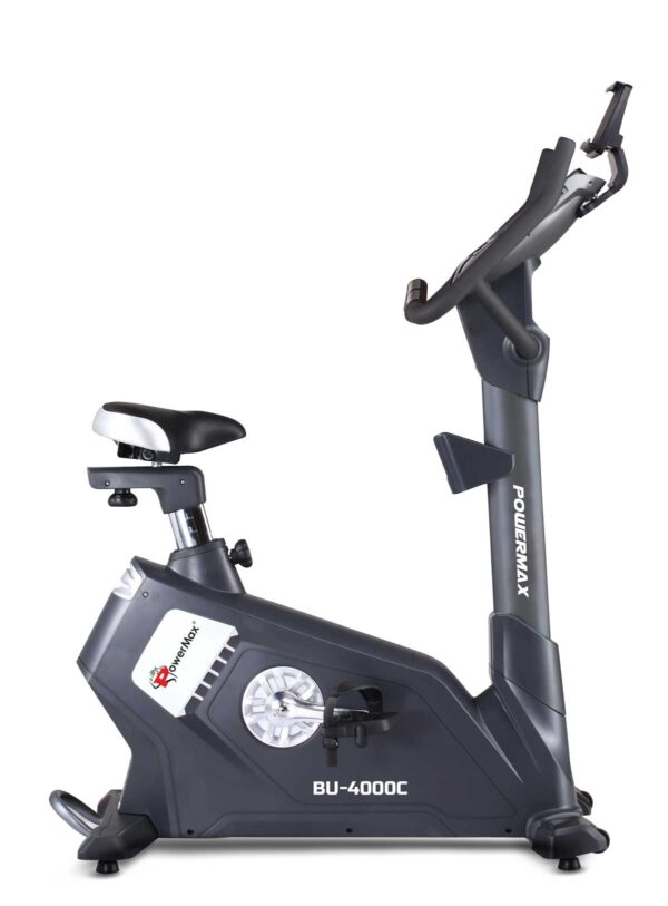 BU-4000C Commercial Upright Exercise Bike with iPad holder - Image 3