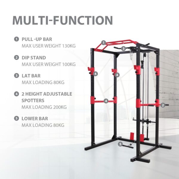 PR-500 Multi-Functional Power Rack - Image 3