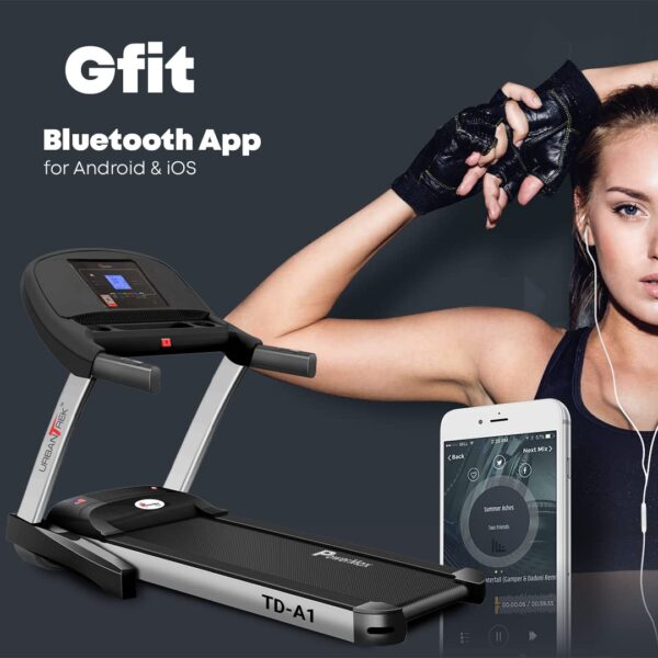 UrbanTrek™ TD-A1 Motorized Treadmill with Android & iOS Application - Image 5