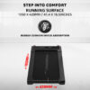 JogPad-3® Dual LED Display Treadmill with Office Desk & Wristband Remoter - Image 5