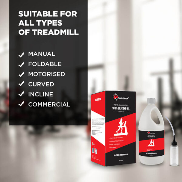 PMS-1000 Silicone oil - Treadmill Belt Lubricant (1000ml) - Image 3