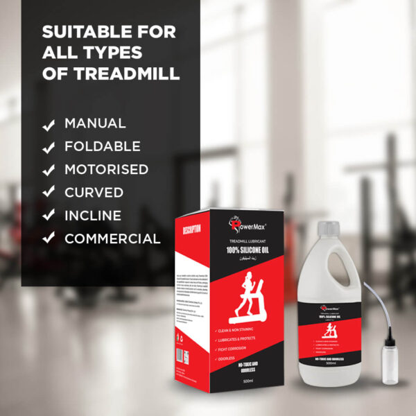 PMS-500 Silicone oil - Treadmill Belt Lubricant (500ml) - Image 3