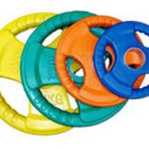 Rubber Coated Olympic (50mm) Plates – Coloured