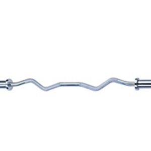 Olympic curl Bar Chrome