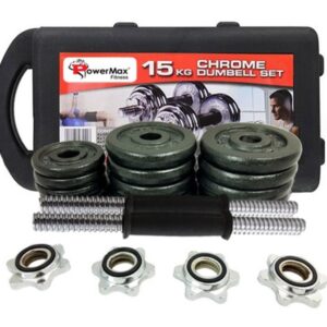 PDS-15 Dumbbells Set Metal Plates + Dumbbell Rods Home Gym