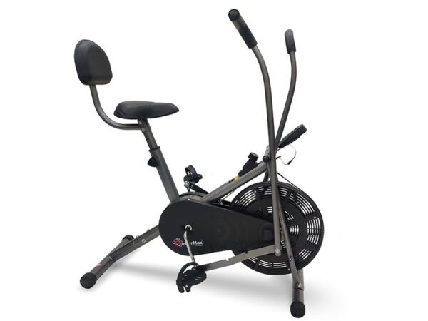 BU-201 Dual Action Air Bike/Exercise Bike with Back Support