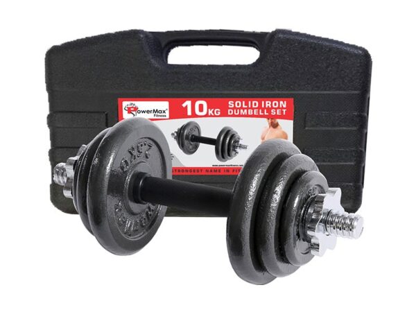 PDS-10 Dumbbell Set with Non-Slip Grip for Home Use