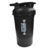 PSB-4S-B (400ml) Protein Shaker Bottle with Single Storage
