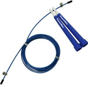JP-2 (Blue) Exercise Speed Jump Rope With Adjustable Cable