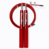 JA-3 (Red) Exercise Speed Jump Rope With Adjustable Cable