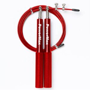 JA-3 (Red) Exercise Speed Jump Rope With Adjustable Cable