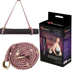 Macramé Boho style Hand Woven Yoga Mat Carrying Strap