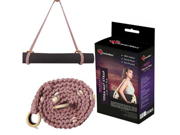 Macramé Boho style Hand Woven Yoga Mat Carrying Strap