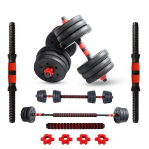 PDS-20P+ Adjustable PVC Cement Dumbbells Set