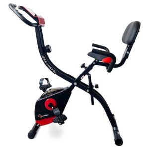 BX-110SX 3 in 1 Foldable Magnetic X Bike with Back Rest and Recumbent Bike