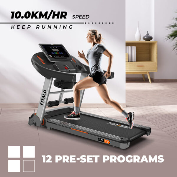 Play T2 Plus Installation Free Multifunction Treadmill - Image 4