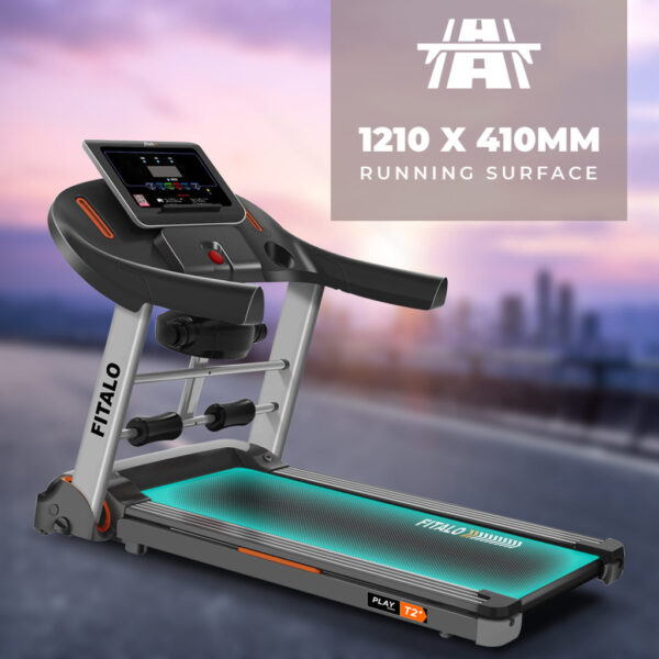 Play T2 Plus Installation Free Multifunction Treadmill - Image 5