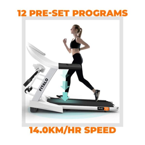 Play T3 Plus Multifunction Treadmill - Image 3