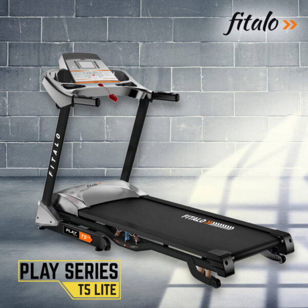 Play T5 Lite Motorised Treadmill with Voice Broadcast - Image 2