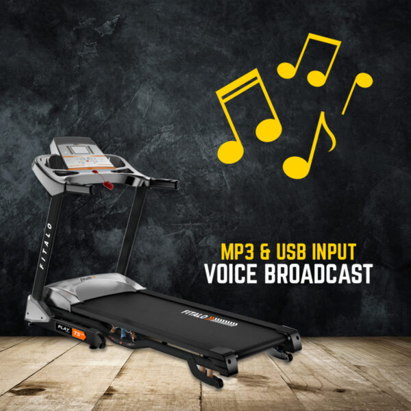 Play T5 Lite Motorised Treadmill with Voice Broadcast - Image 9