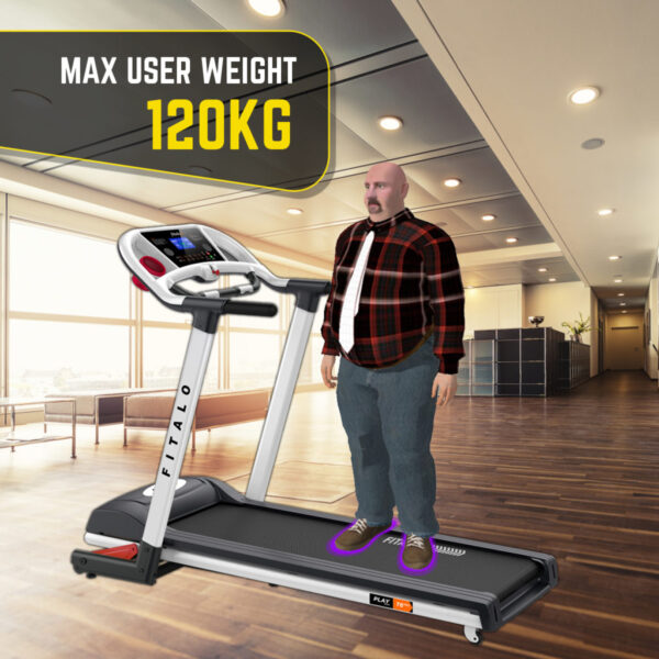 Play T6 Pro Motorised Treadmill with Auto Incline - Image 6