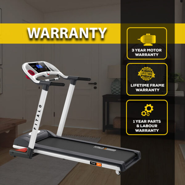 Play T6 Pro Motorised Treadmill with Auto Incline - Image 9