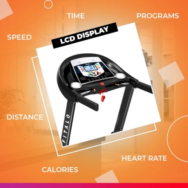 Play T4 Lite Motorised Treadmill with Voice broadcast - Image 3