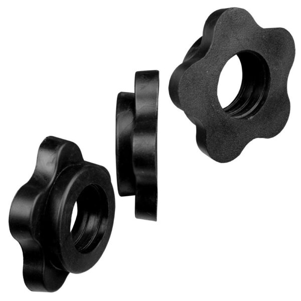 Dumbbell Bar (Solid) with Rubber Handle (16”) - Image 3